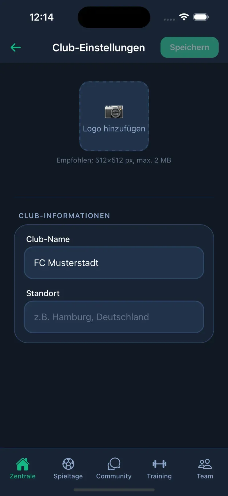 Team-Management & Mitglieder - Ansicht 1